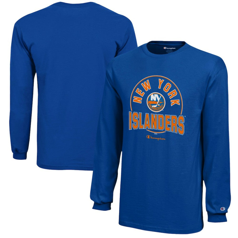 New York Islanders Champion Youth Long-Sleeve Jersey T-Shirt - Royal | NHL on sale