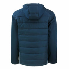 Minnesota Vikings Cutter & Buck Americana Evoke Hybrid Eco Softshell Recycled Full-Zip Hooded Jacket - Navy - NFL