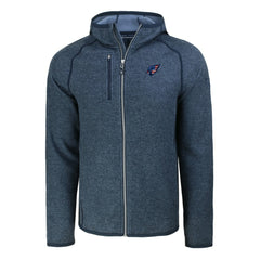 Arizona Cardinals Cutter & Buck Americana Mainsail Full-Zip Hooded Jacket - Heather Navy - NFL