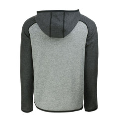 Washington Commanders Cutter & Buck Americana Mainsail Full-Zip Hooded Jacket - Heather Gray/Heather Charcoal - NFL
