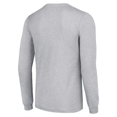 Winnipeg Jets Starter Retro Graphic Long Sleeve Crew T-Shirt - Heather Gray | NHL sale