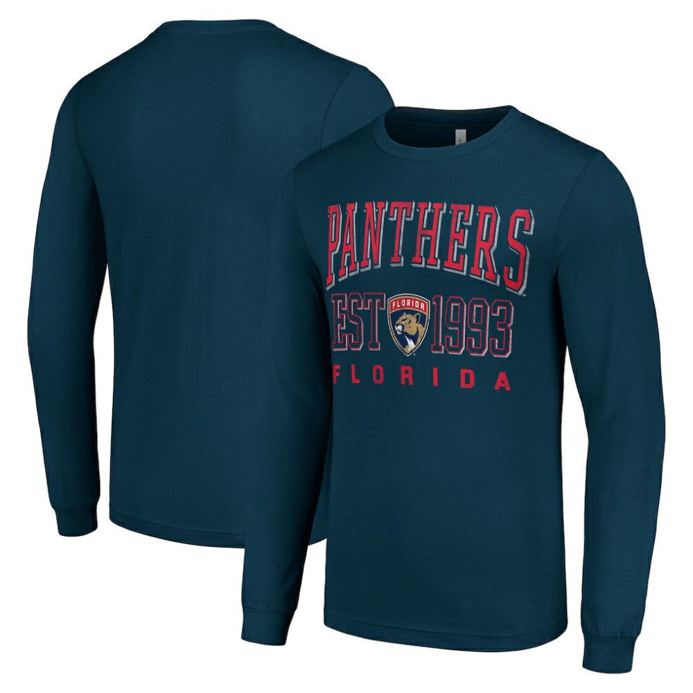 Florida Panthers Starter Logo Graphic Long Sleeve T-Shirt - Navy | NHL sale