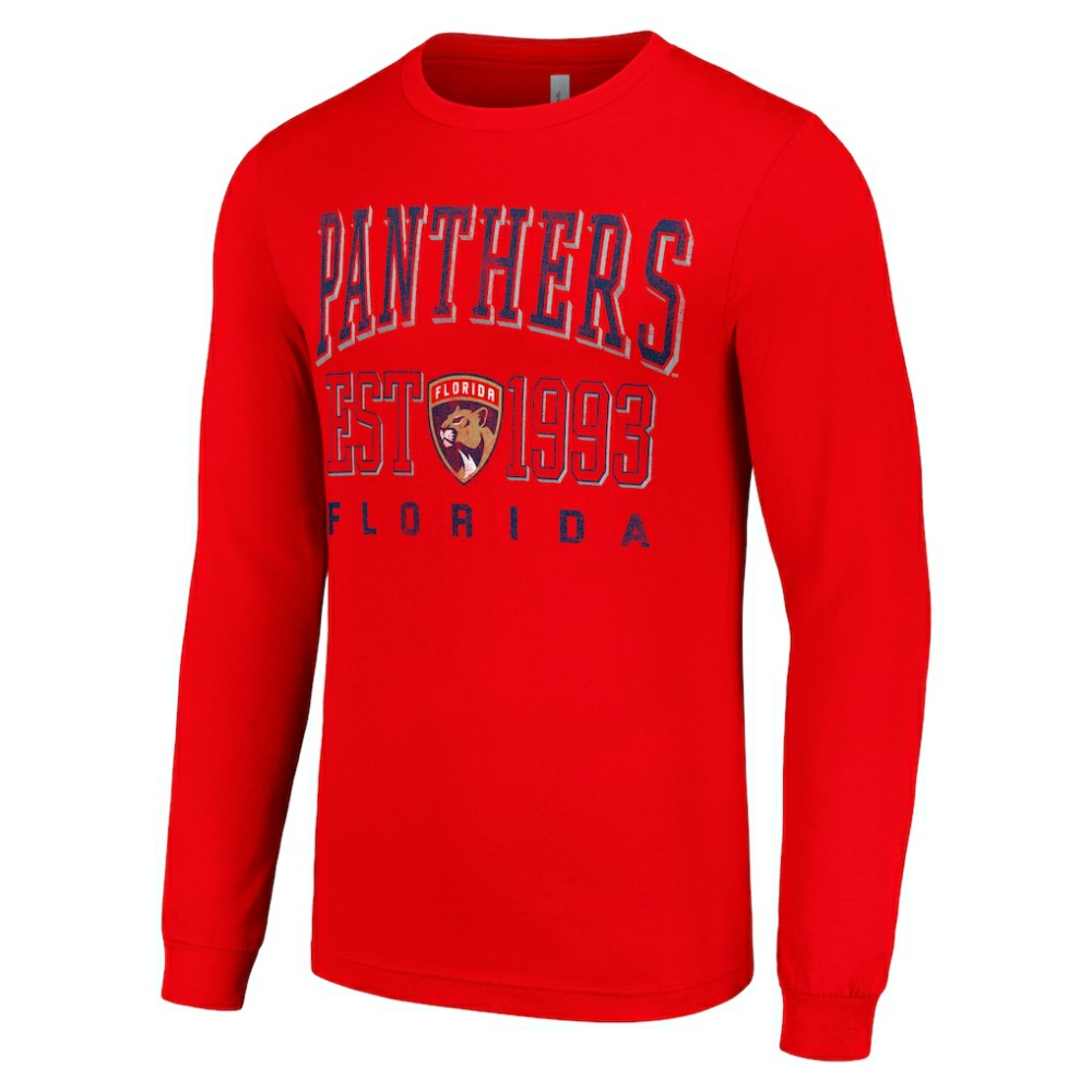 Florida Panthers Starter Logo Graphic Long Sleeve T-Shirt - Red | NHL near me