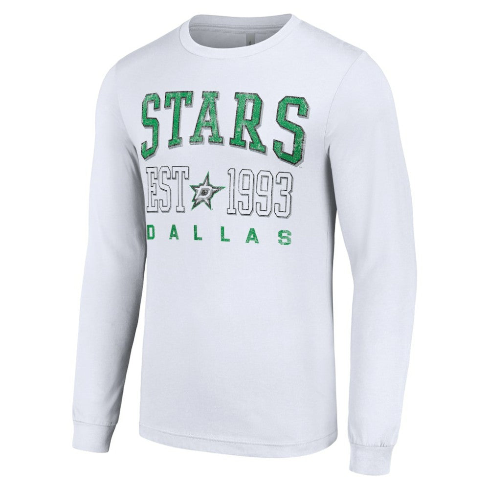 Dallas Stars Starter Logo Graphic Long Sleeve T-Shirt - White | NHL on sale
