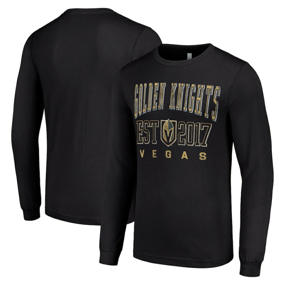 Vegas Golden Knights Starter Logo Graphic Long Sleeve T-Shirt - Black | NHL discount