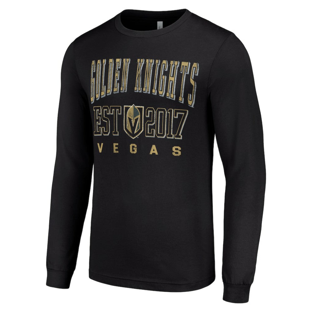 Vegas Golden Knights Starter Logo Graphic Long Sleeve T-Shirt - Black | NHL discount