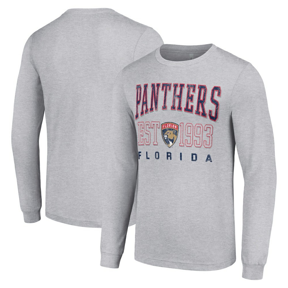 Florida Panthers Starter Logo Graphic Long Sleeve T-Shirt - Heather Gray | NHL sale