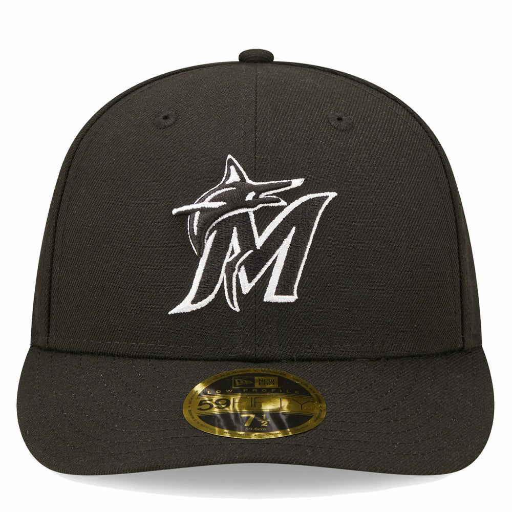 Miami Marlins New Era Low Profile 59FIFTY Fitted Hat for sale