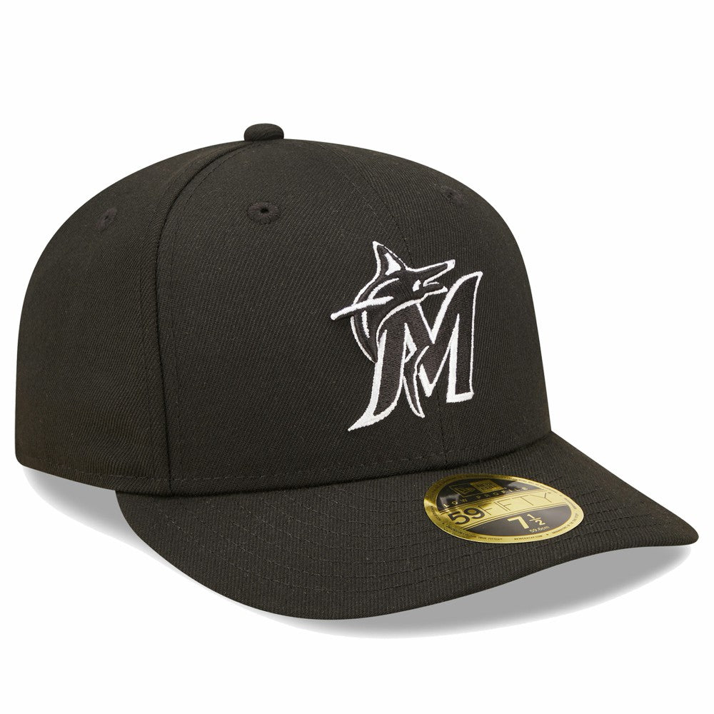 Miami Marlins New Era Low Profile 59FIFTY Fitted Hat for sale