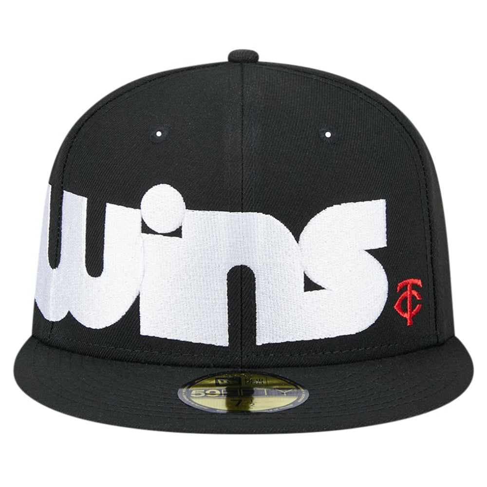 Minnesota Twins New Era Checkered Undervisor 59FIFTY Fitted Hat for sale