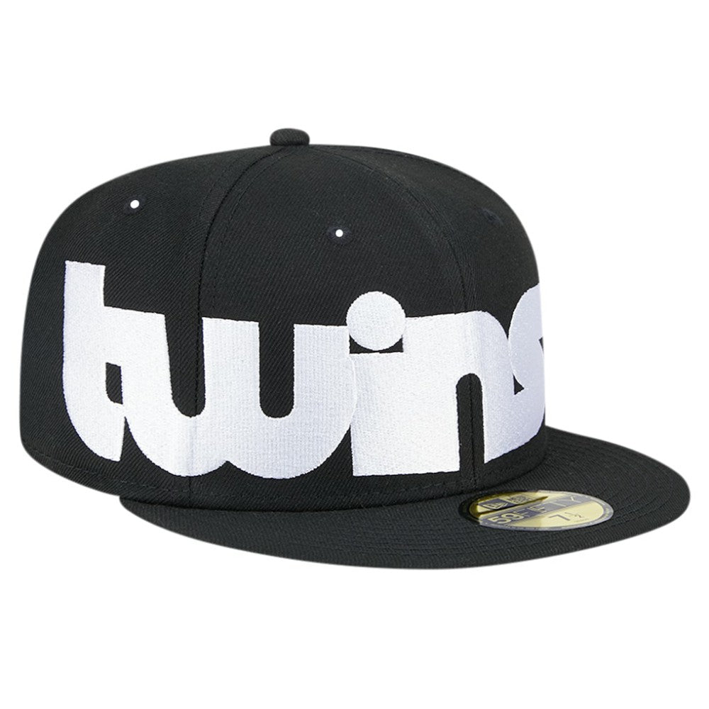 Minnesota Twins New Era Checkered Undervisor 59FIFTY Fitted Hat for sale