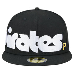 Pittsburgh Pirates New Era Checkered Undervisor 59FIFTY Fitted Hat Outlet