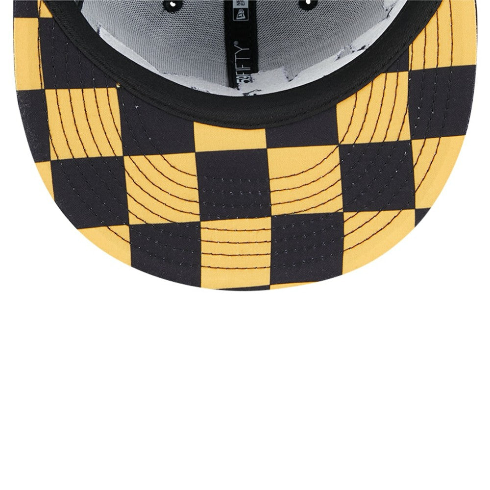 Pittsburgh Pirates New Era Checkered Undervisor 59FIFTY Fitted Hat Outlet