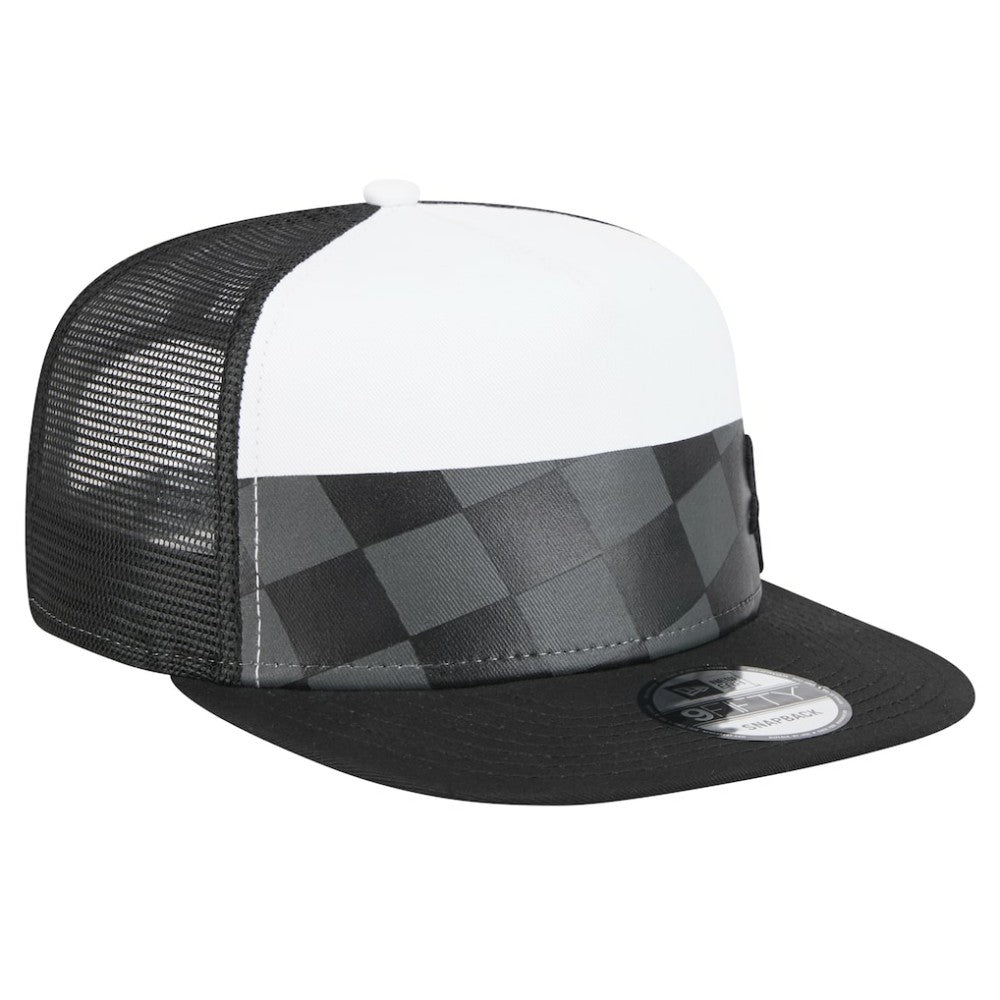 Chicago White Sox New Era Checkmate Trucker 9FIFTY Snapback Hat Sale