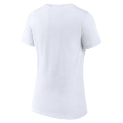 Philadelphia Flyers Fanatics Women's 2024 NHL Stadium Series Logo V-Neck T-shirt - White | Fanatics Clearance