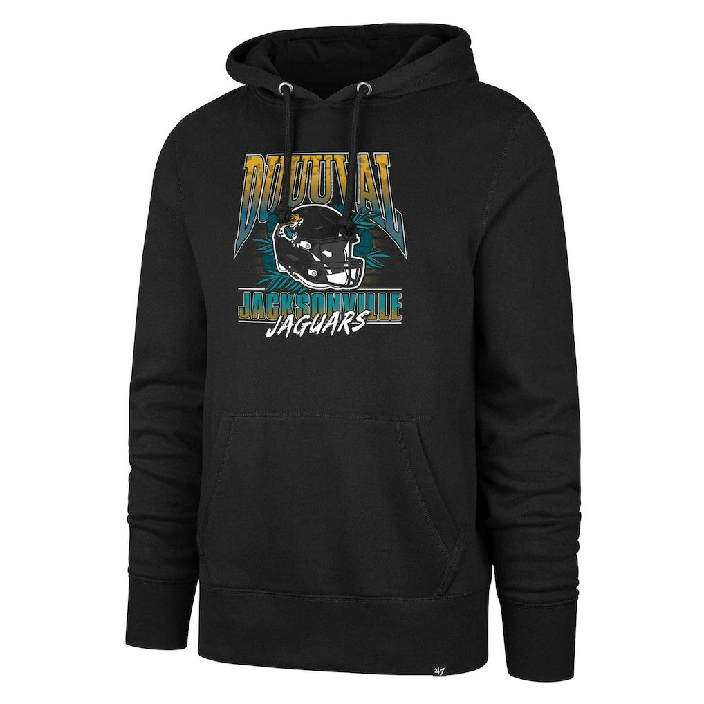 Jacksonville Jaguars '47 Regional Headline Pullover Hoodie - Black - 47 brand