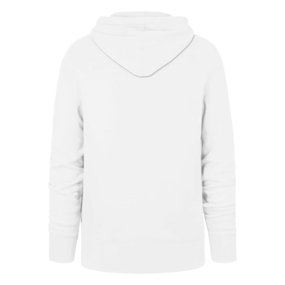 Miami Dolphins '47 Elements Arch Headline Pullover Hoodie - White - 47 brand