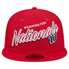 Washington Nationals New Era Script Sided 59FIFTY Fitted Hat Sale