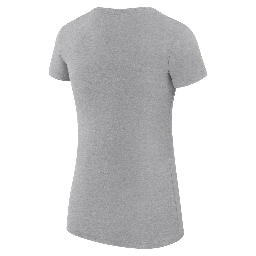 Indiana Pacers G-III 4Her by Carl Banks Women's Super-Slim Fit Lightweight Large City Logo T-Shirt Heather Gray