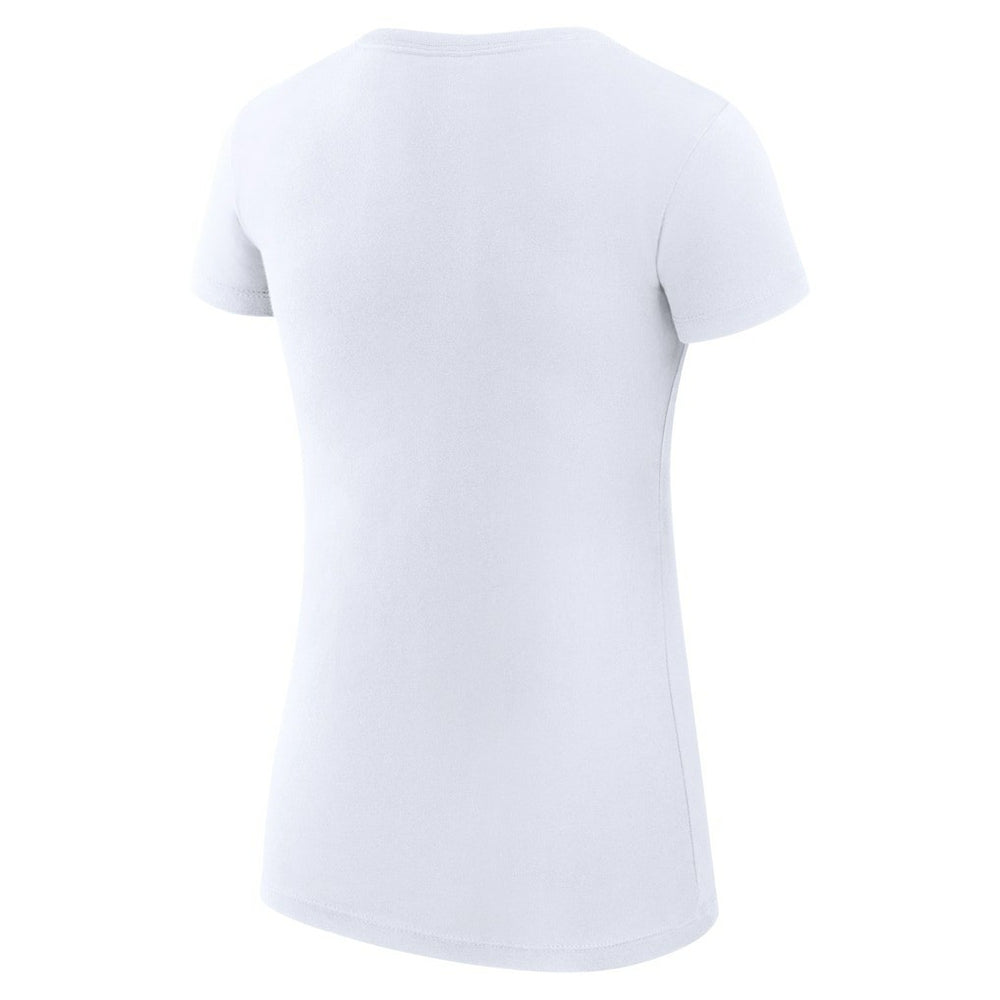 Boston Celtics G-III 4Her by Carl Banks Women's Super-Slim Fit Lightweight Large City Logo T-Shirt White