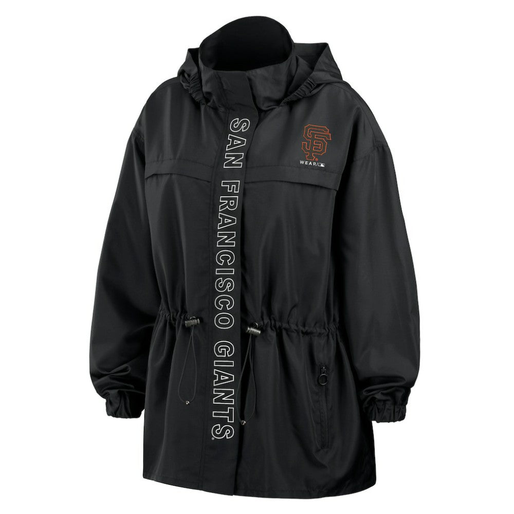 San Francisco Giants WEAR by Erin Andrews Women's Full-Zip Windbreaker Hoodie Jacket Online