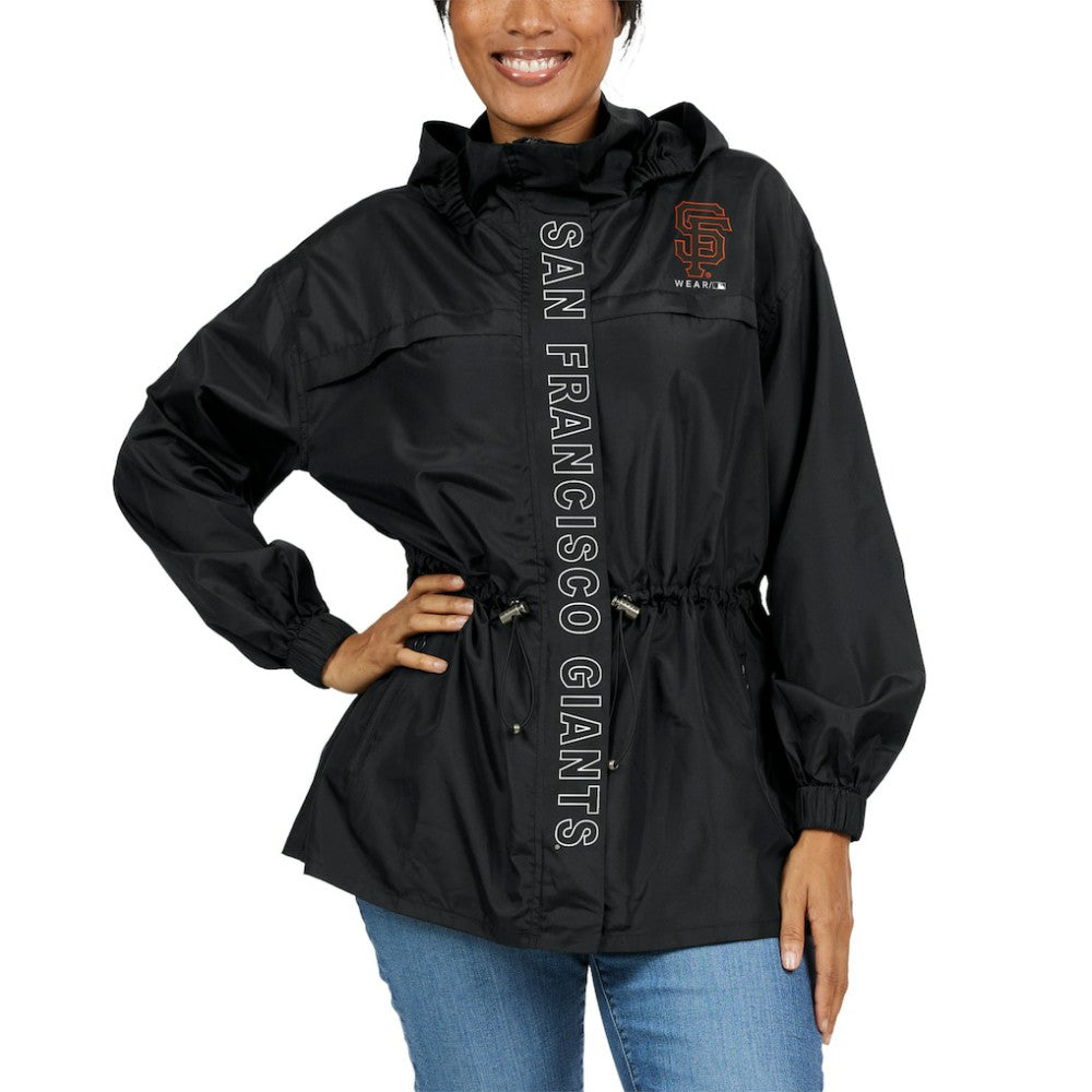 San Francisco Giants WEAR by Erin Andrews Women's Full-Zip Windbreaker Hoodie Jacket Online