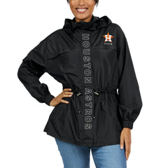 Houston Astros WEAR by Erin Andrews Women's Full-Zip Windbreaker Hoodie Jacket Online