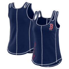Boston Red Sox WEAR by Erin Andrews Women's Contrast Stitch Tank Top Online