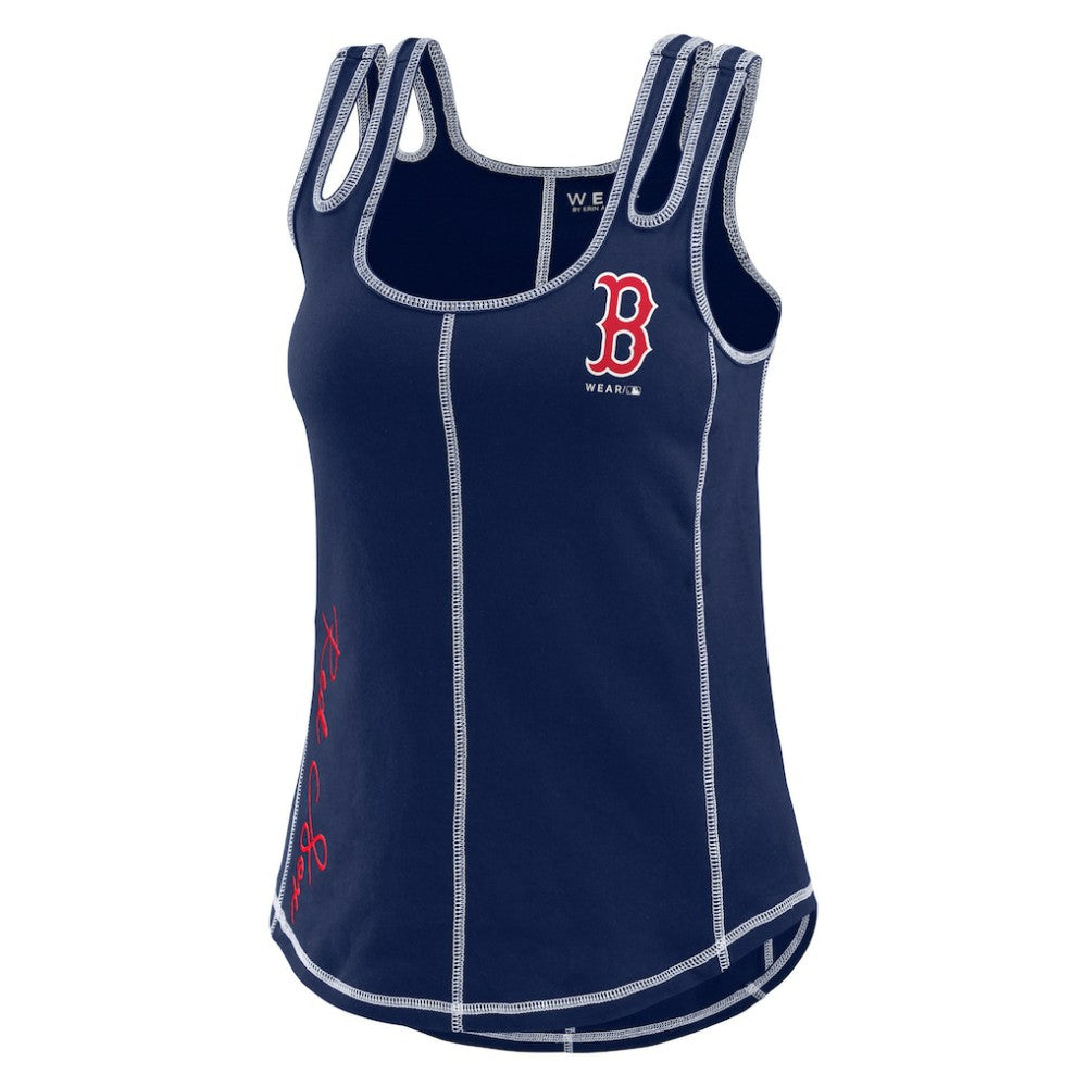 Boston Red Sox WEAR by Erin Andrews Women's Contrast Stitch Tank Top Online