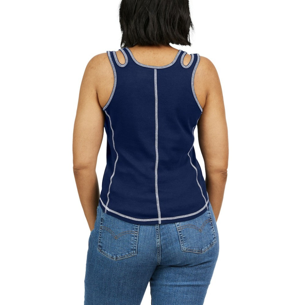 Boston Red Sox WEAR by Erin Andrews Women's Contrast Stitch Tank Top Online