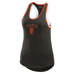 San Francisco Giants WEAR by Erin Andrews Women's Colorblock Racerback Tank Top Near Me