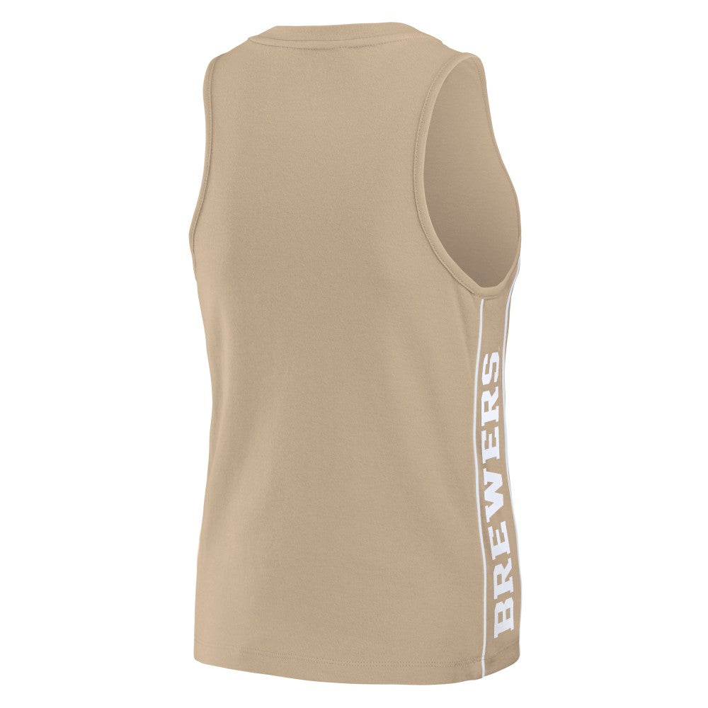 Milwaukee Brewers WEAR by Erin Andrews Women's Tonal Tank Top Outlet