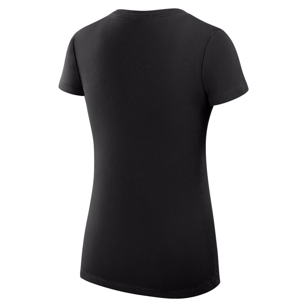Phoenix Suns G-III 4Her by Carl Banks Women's Super-Slim Fit Lightweight Large City Logo V-Neck T-Shirt Black