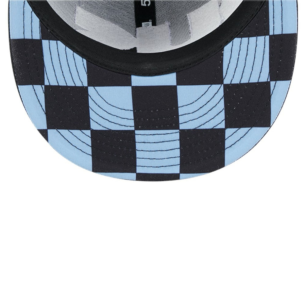 Tampa Bay Rays New Era Checkered Undervisor 59FIFTY Fitted Hat for sale