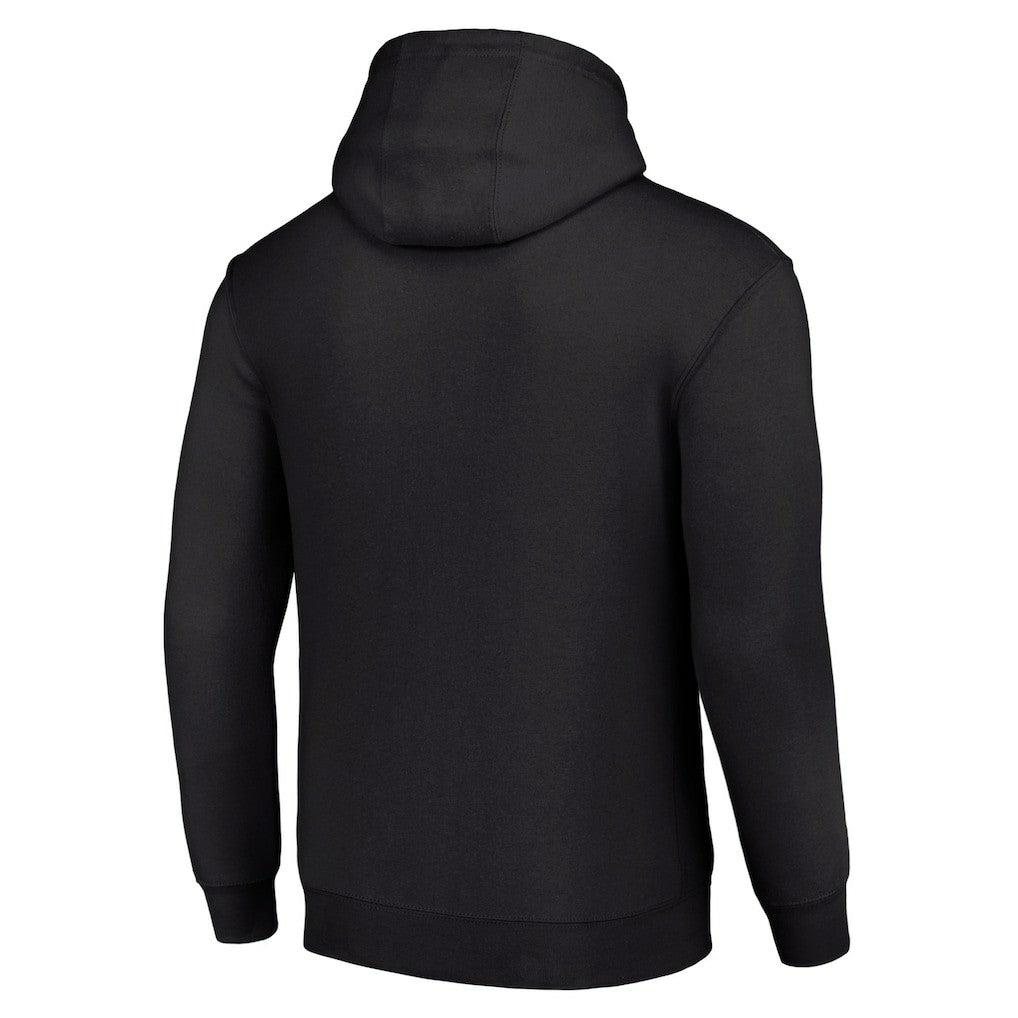 Baltimore Ravens Starter Unisex Throwback Logo Pullover Hoodie - Black - NFL