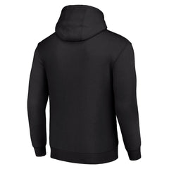 Green Bay Packers Starter Unisex Throwback Logo Pullover Hoodie - Black - NFL