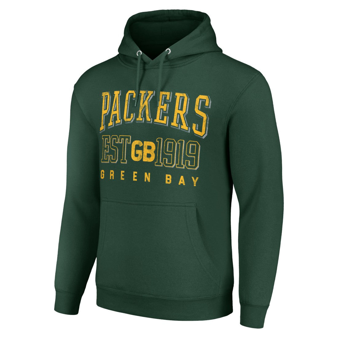 Green Bay Packers Starter Unisex Throwback Logo Pullover Hoodie - Green - NFL
