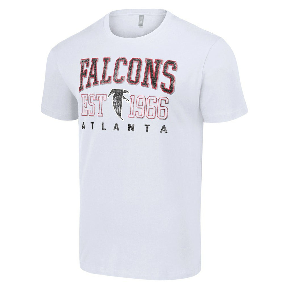 Atlanta Falcons Starter Throwback Logo T-Shirt - White - NFL