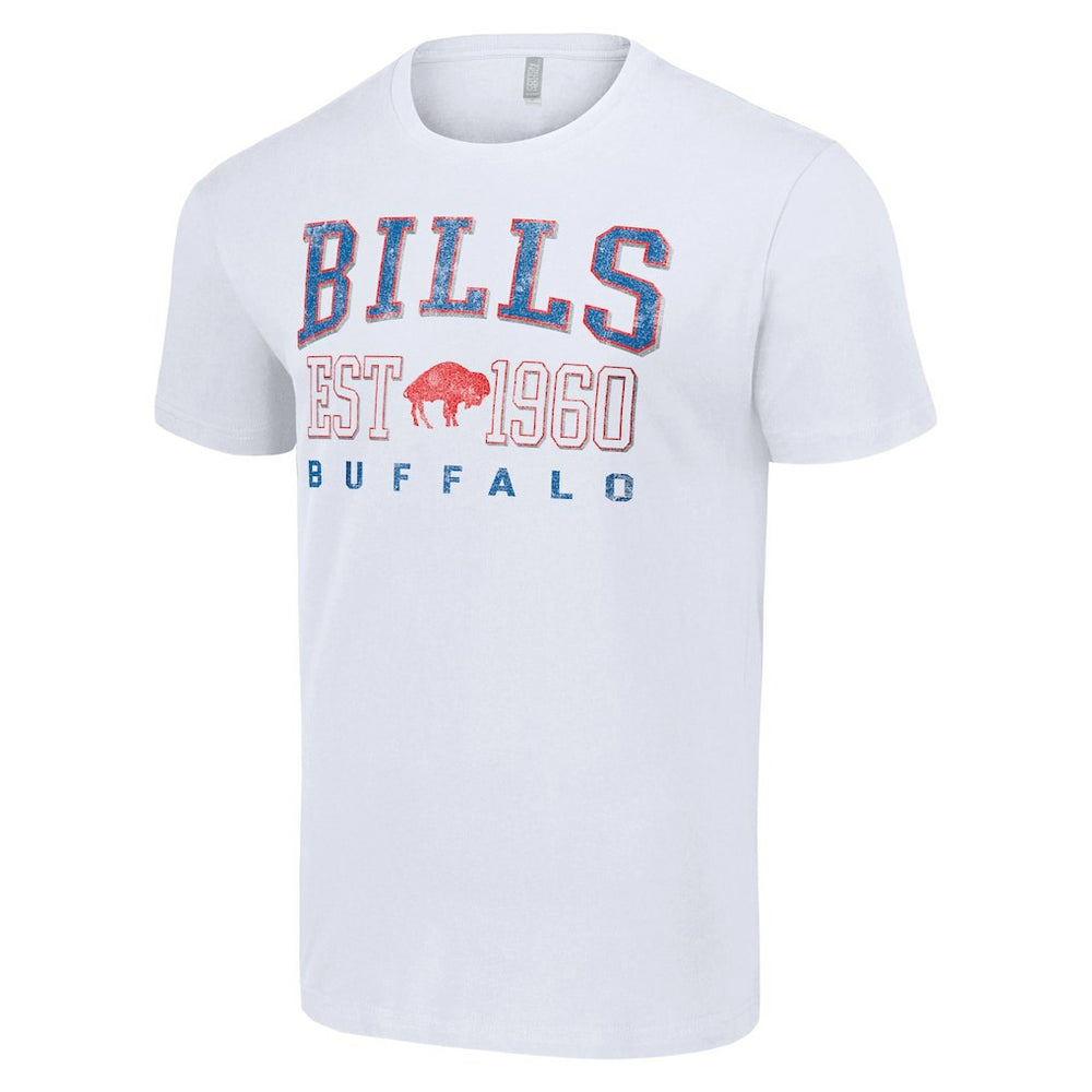 Buffalo Bills Starter Throwback Logo T-Shirt - White - NFL