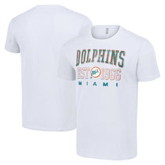 Miami Dolphins Starter Throwback Logo T-Shirt - White - NFL