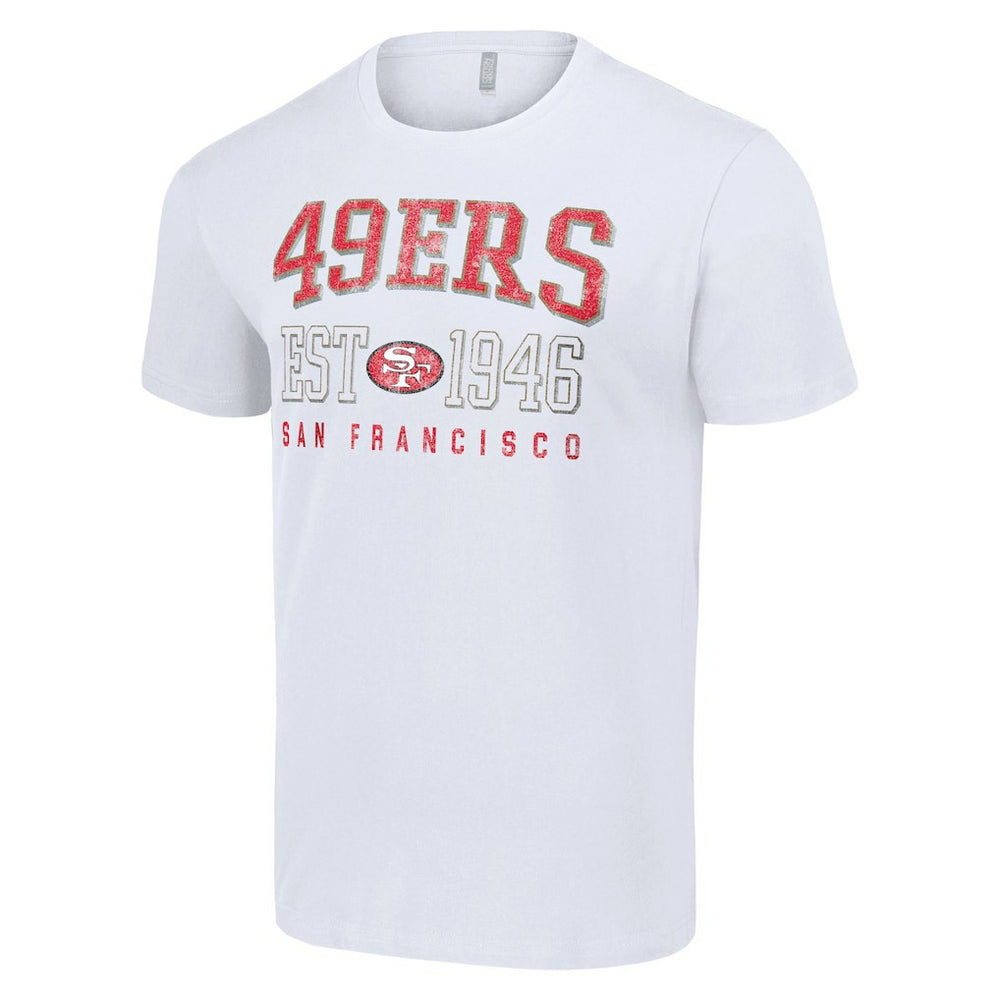 San Francisco 49ers Starter Throwback Logo T-Shirt - White - NFL