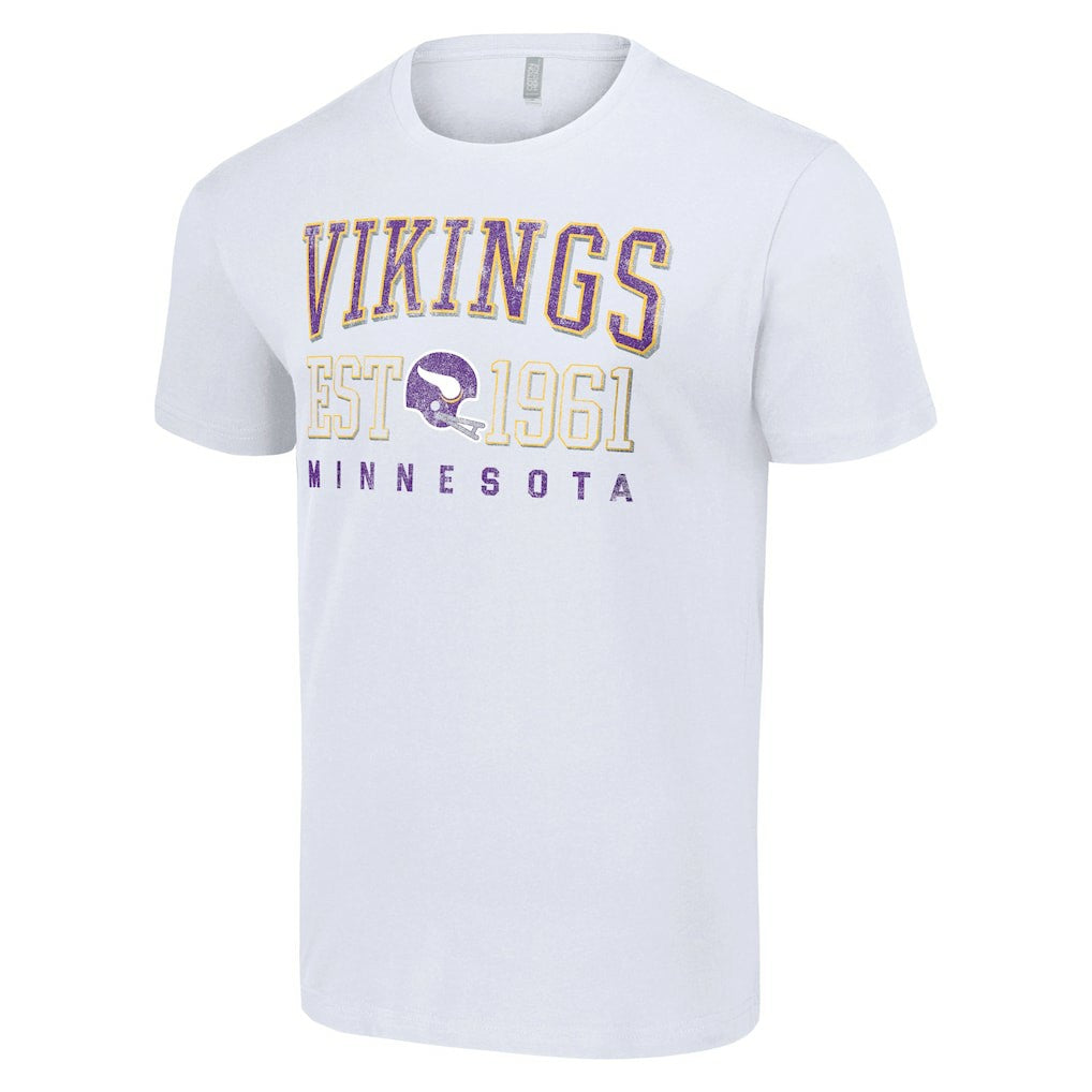 Minnesota Vikings Starter Throwback Logo T-Shirt - White - NFL