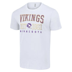 Minnesota Vikings Starter Throwback Logo T-Shirt - White - NFL