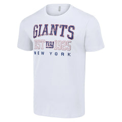 New York Giants Starter Throwback Logo T-Shirt - White - NFL