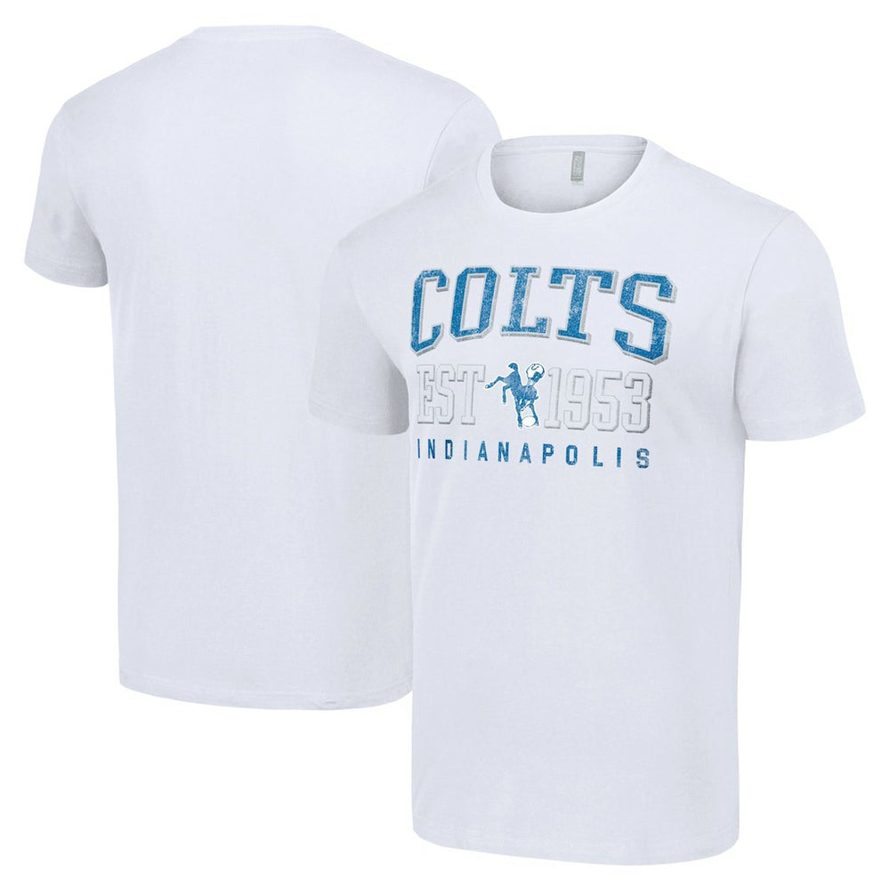 Indianapolis Colts Starter Throwback Logo T-Shirt - White - NFL