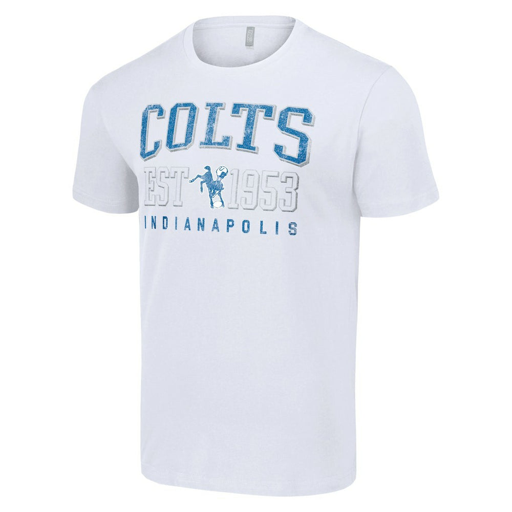 Indianapolis Colts Starter Throwback Logo T-Shirt - White - NFL