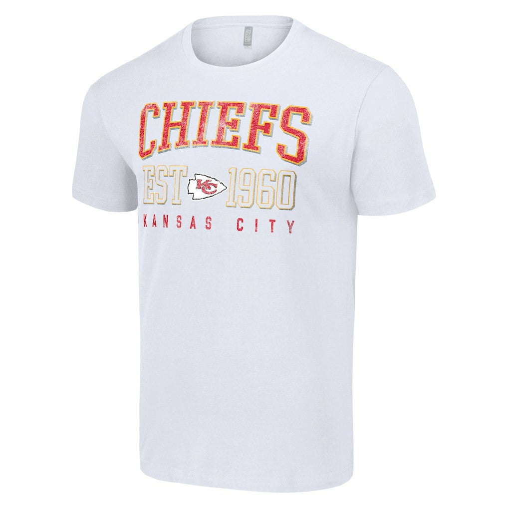 Kansas City Chiefs Starter Throwback Logo T-Shirt - White - NFL