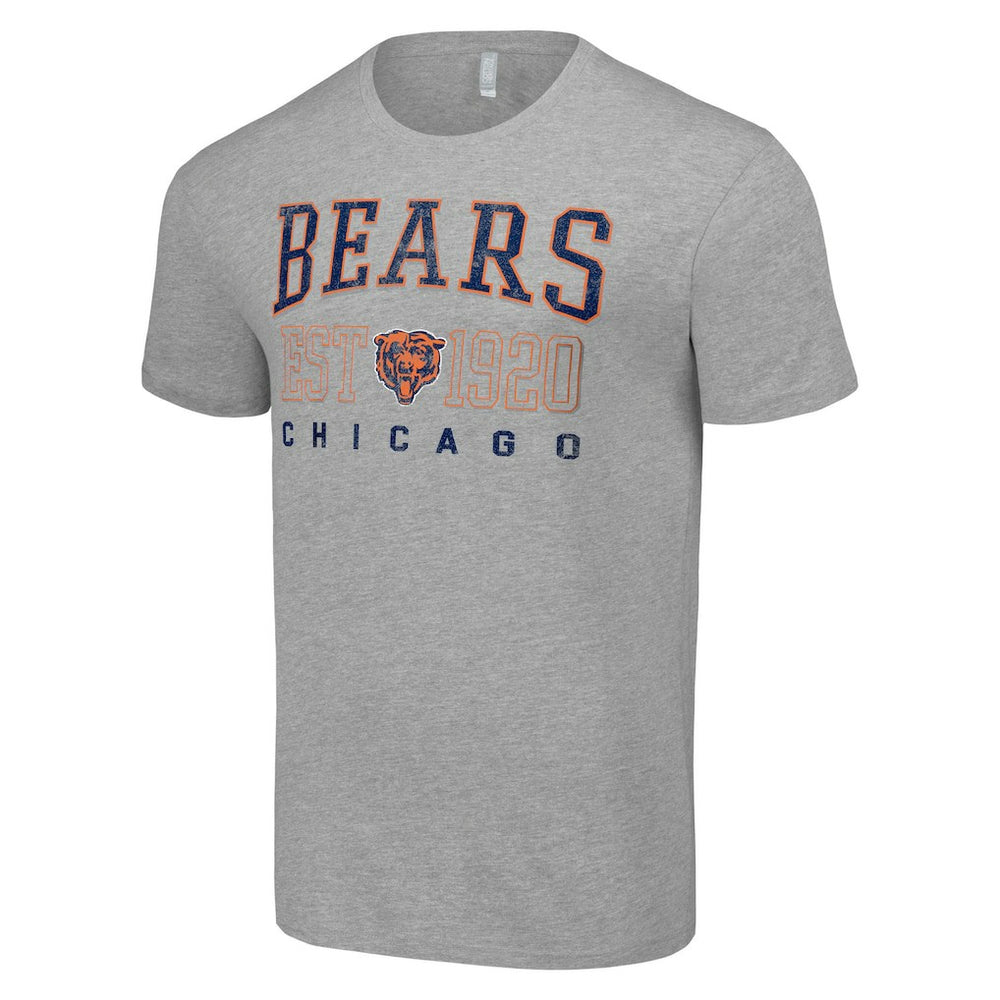 Chicago Bears Starter Throwback Logo T-Shirt - Heather Gray - NFL