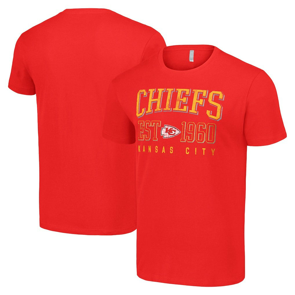 Kansas City Chiefs Starter Throwback Logo T-Shirt - Red - NFL