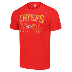 Kansas City Chiefs Starter Throwback Logo T-Shirt - Red - NFL